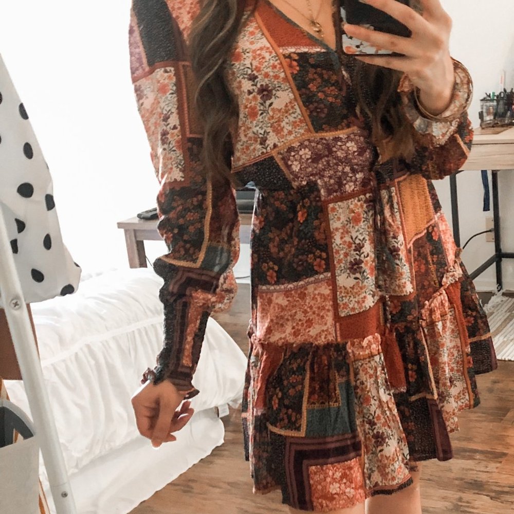 NWT Patch Dress